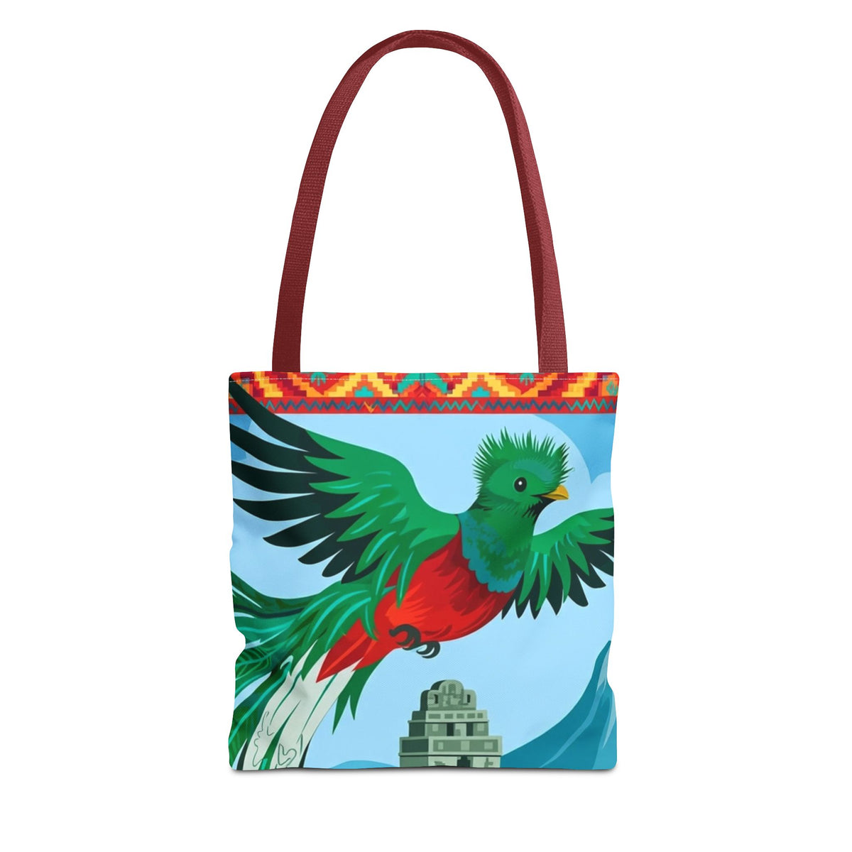 Guatemala Quetzal & Tikal Tote Bag