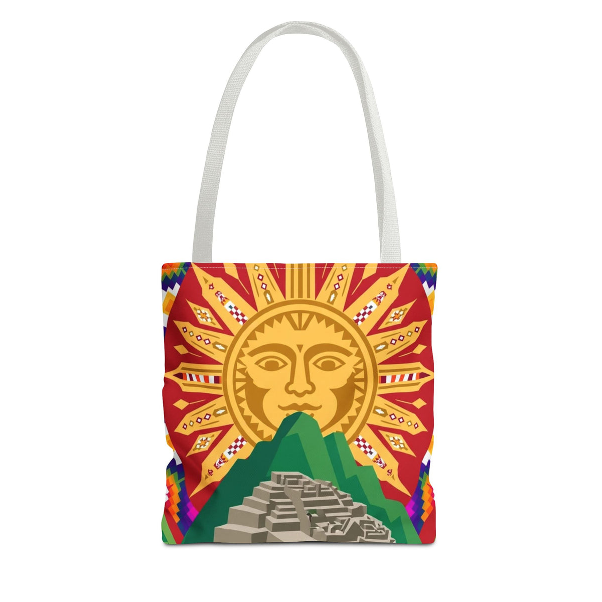 Peru Llama & Machu Picchu Tote Bag