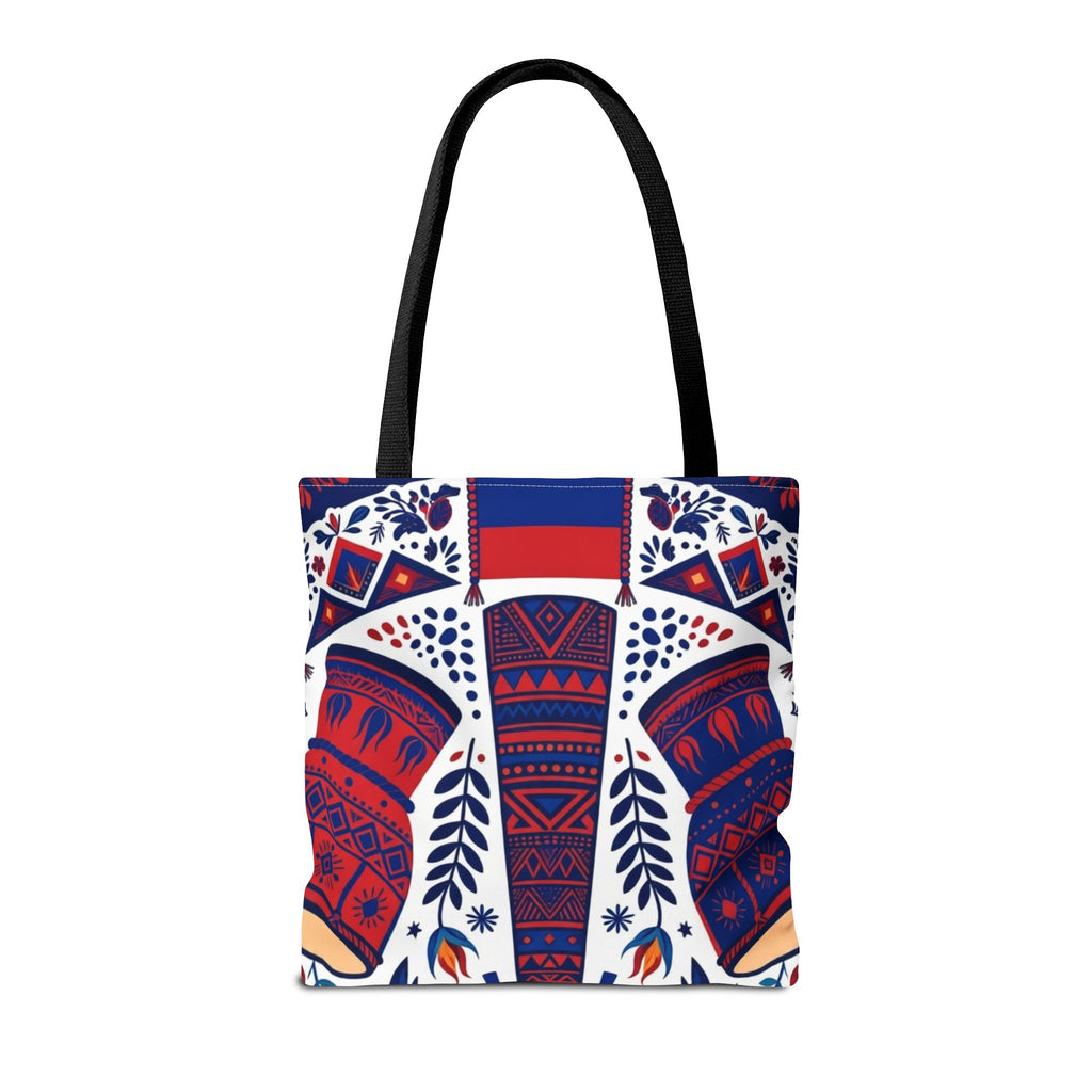 Haiti Palm & Drums Tote Bag