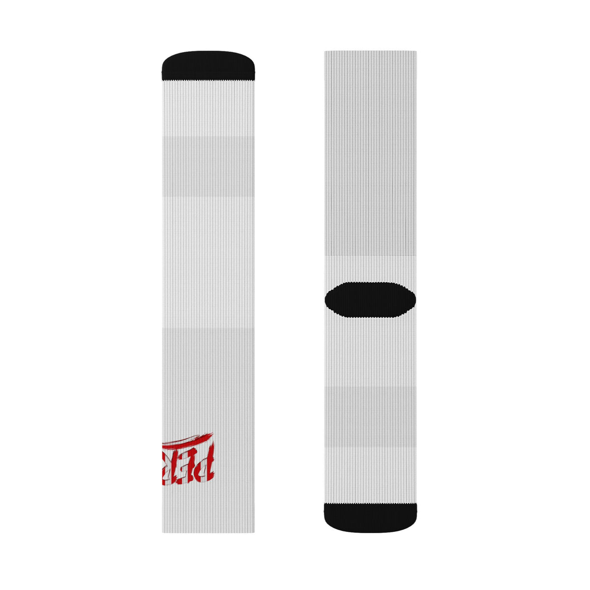 Peru Wordmark Socks - White