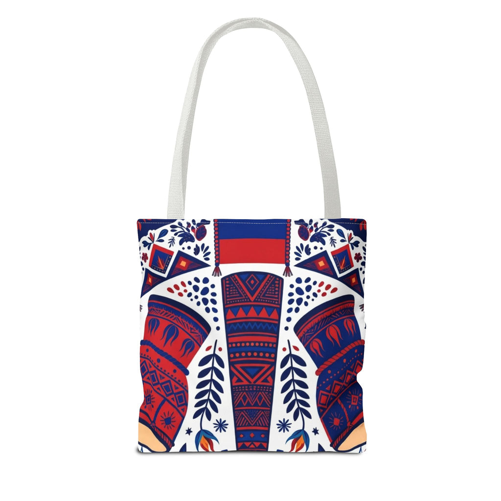 Haiti Palm & Drums Tote Bag