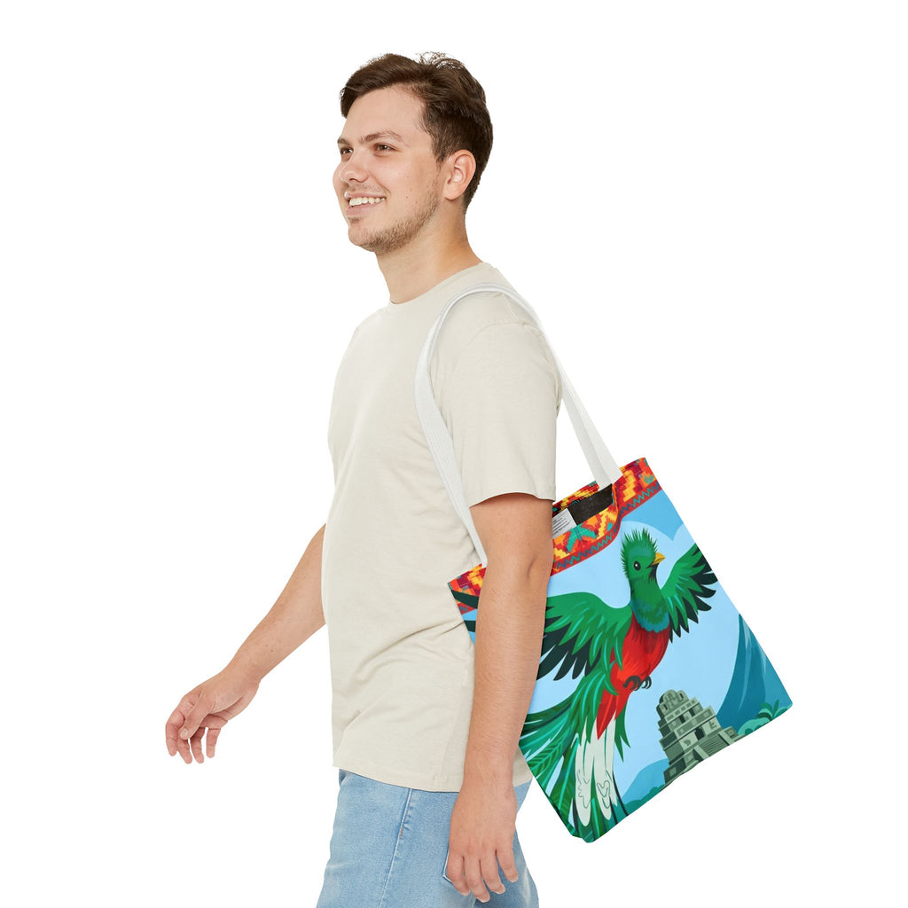 Guatemala Quetzal & Tikal Tote Bag