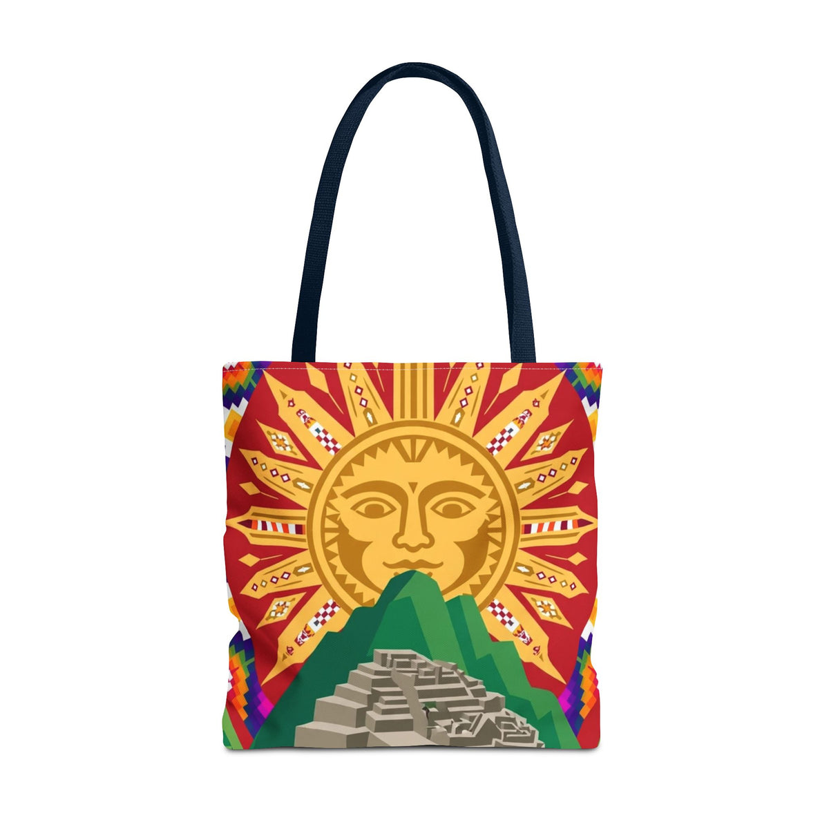 Peru Llama & Machu Picchu Tote Bag