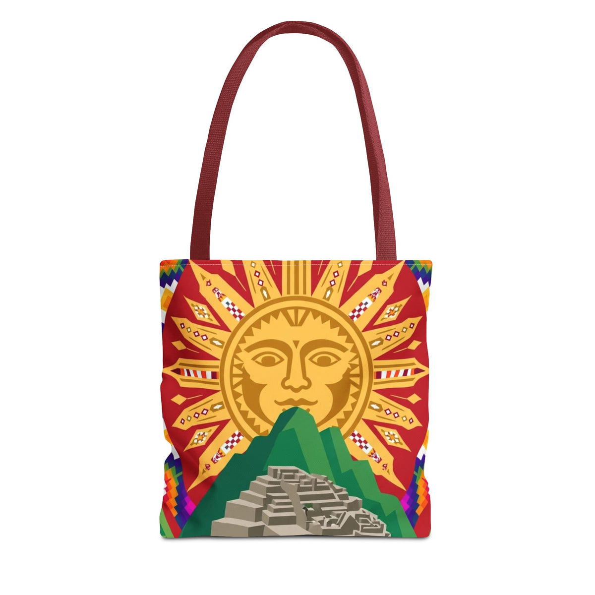 Peru Llama & Machu Picchu Tote Bag