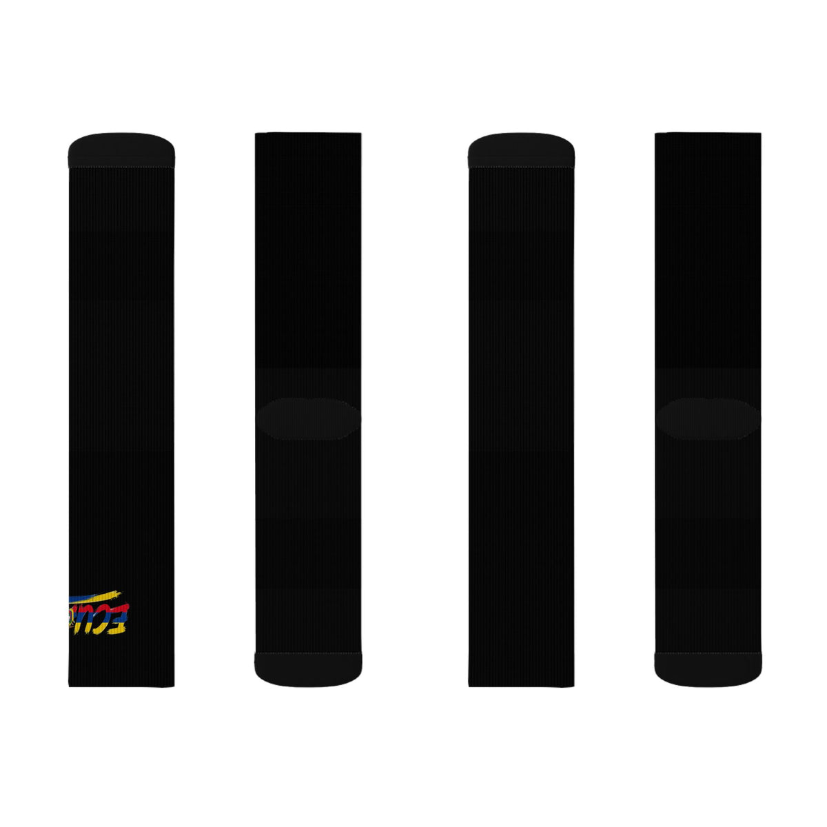 Ecuador Wordmark Socks - Black