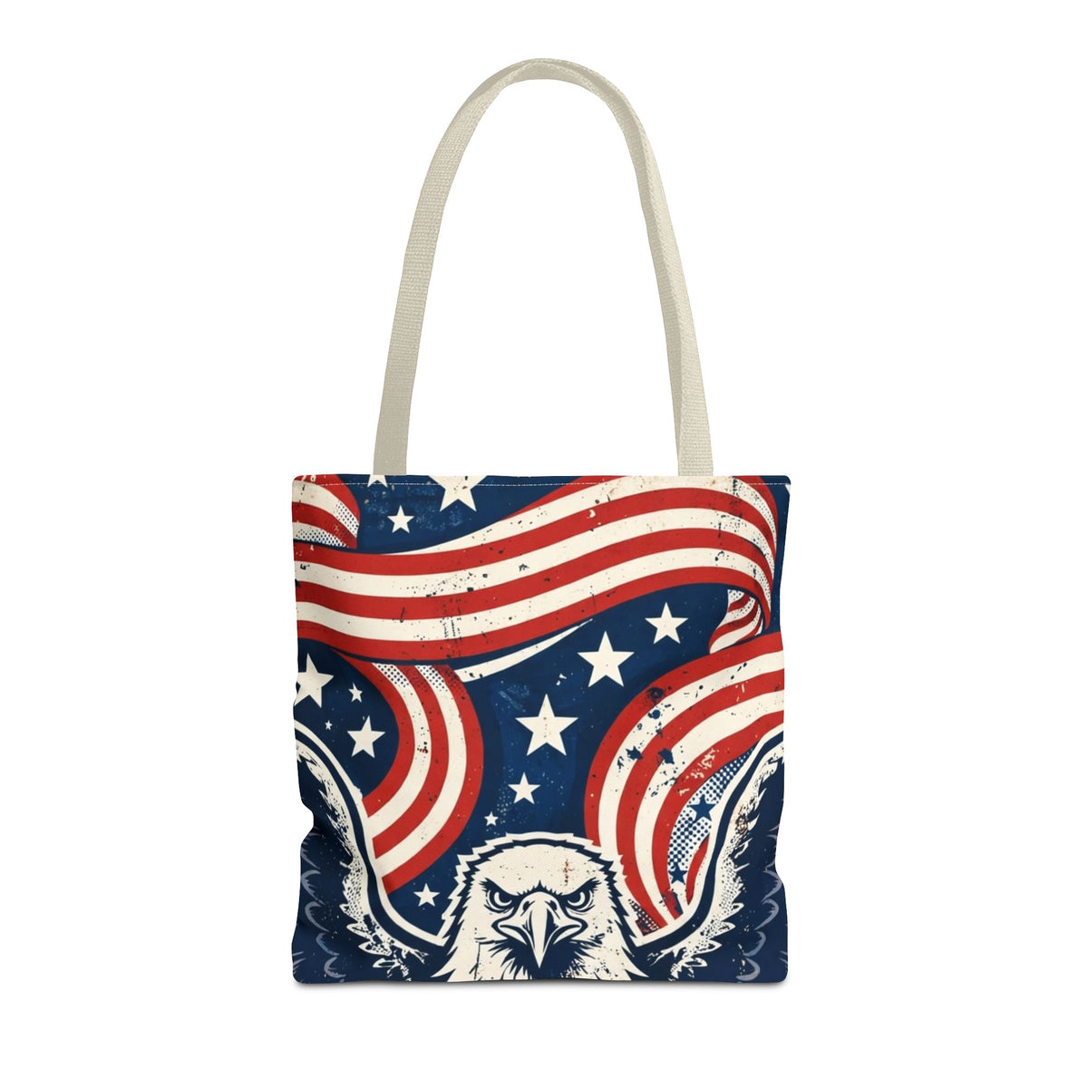 USA Eagle & Flag Tote Bag