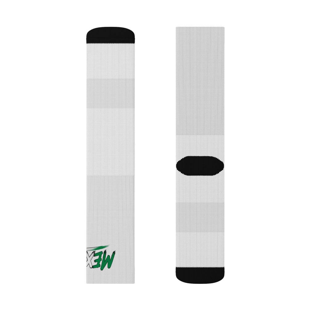 Mexico Wordmark Socks - White