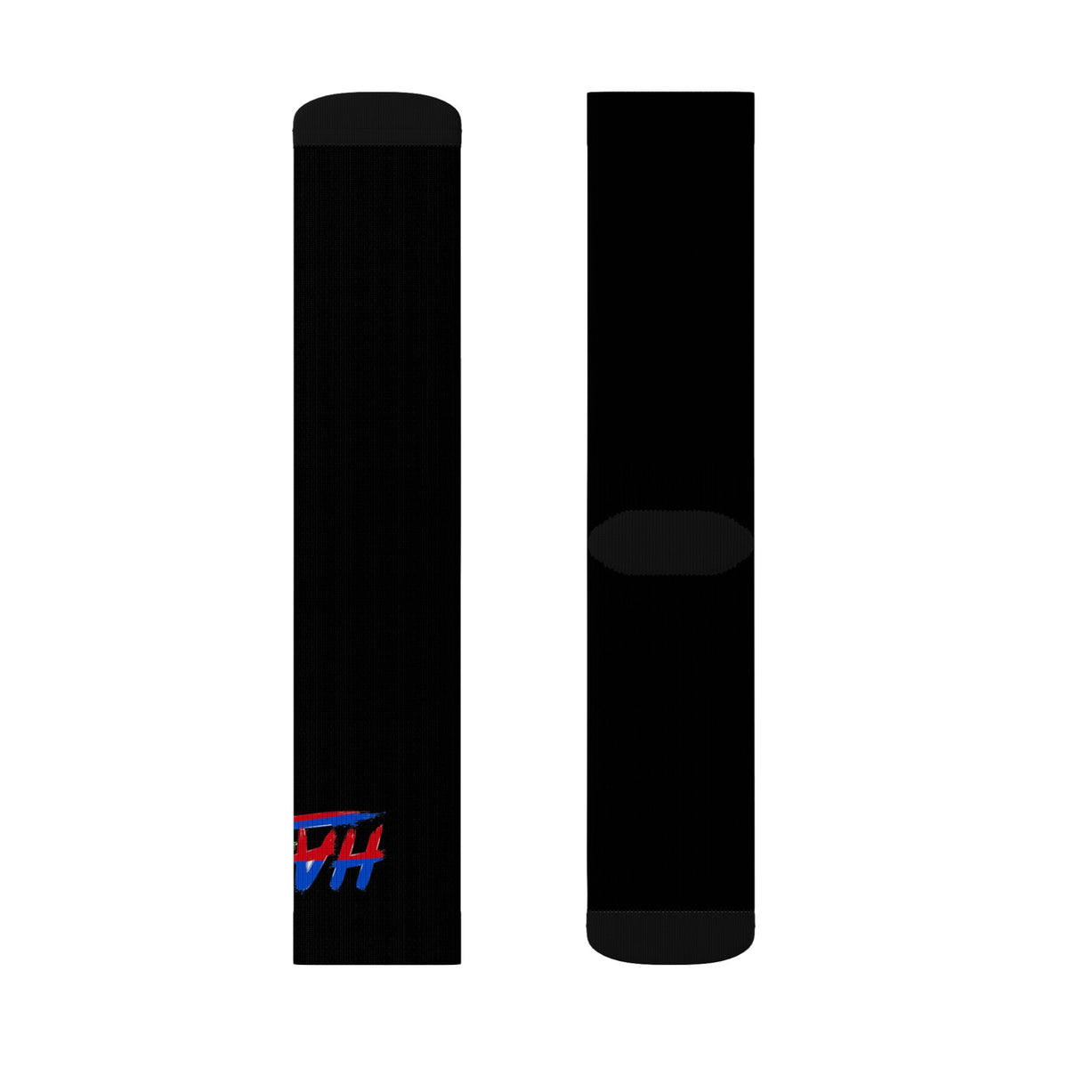 Haiti Wordmark Socks - Black
