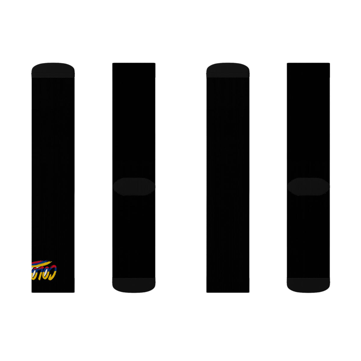 Colombia Wordmark Socks - Black