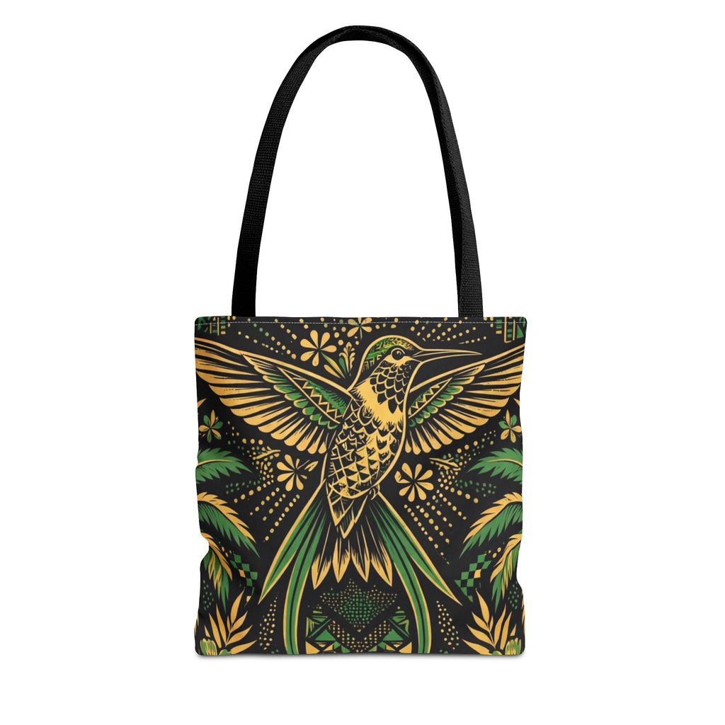 Jamaica Hummingbird & Guitar Tote Bag