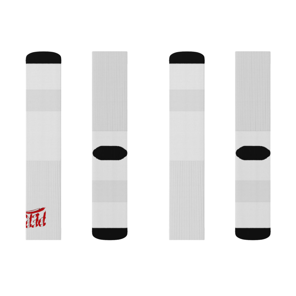 Peru Wordmark Socks - White