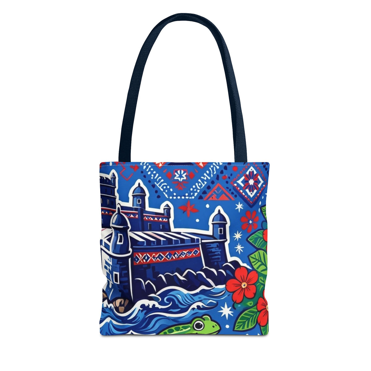 Puerto Rico El Morro & Coquí Tote Bag