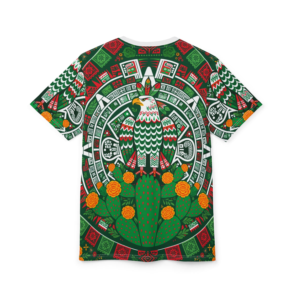 Mexico Aztec Sun All-Over Print T-Shirt