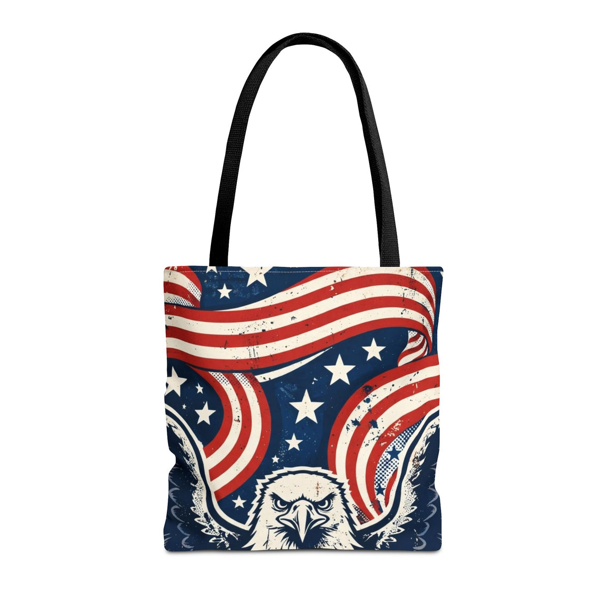 USA Eagle & Flag Tote Bag