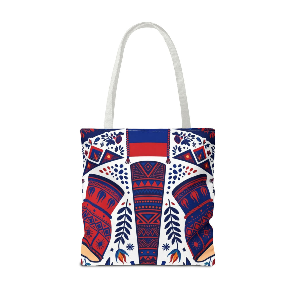 Haiti Palm & Drums Tote Bag