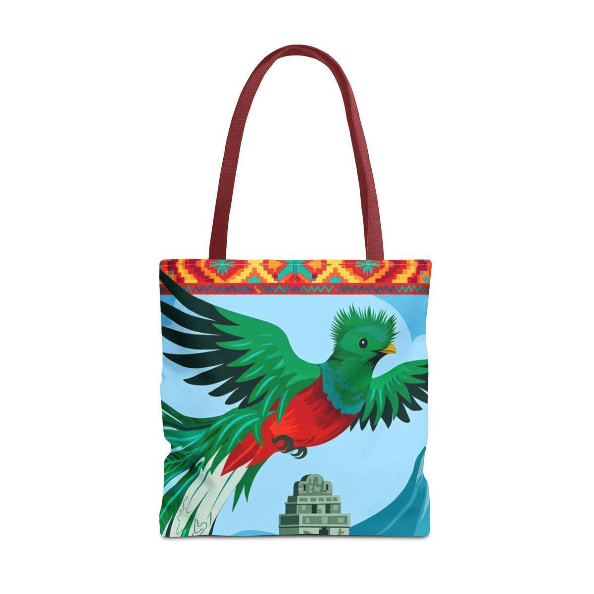 Guatemala Quetzal & Tikal Tote Bag