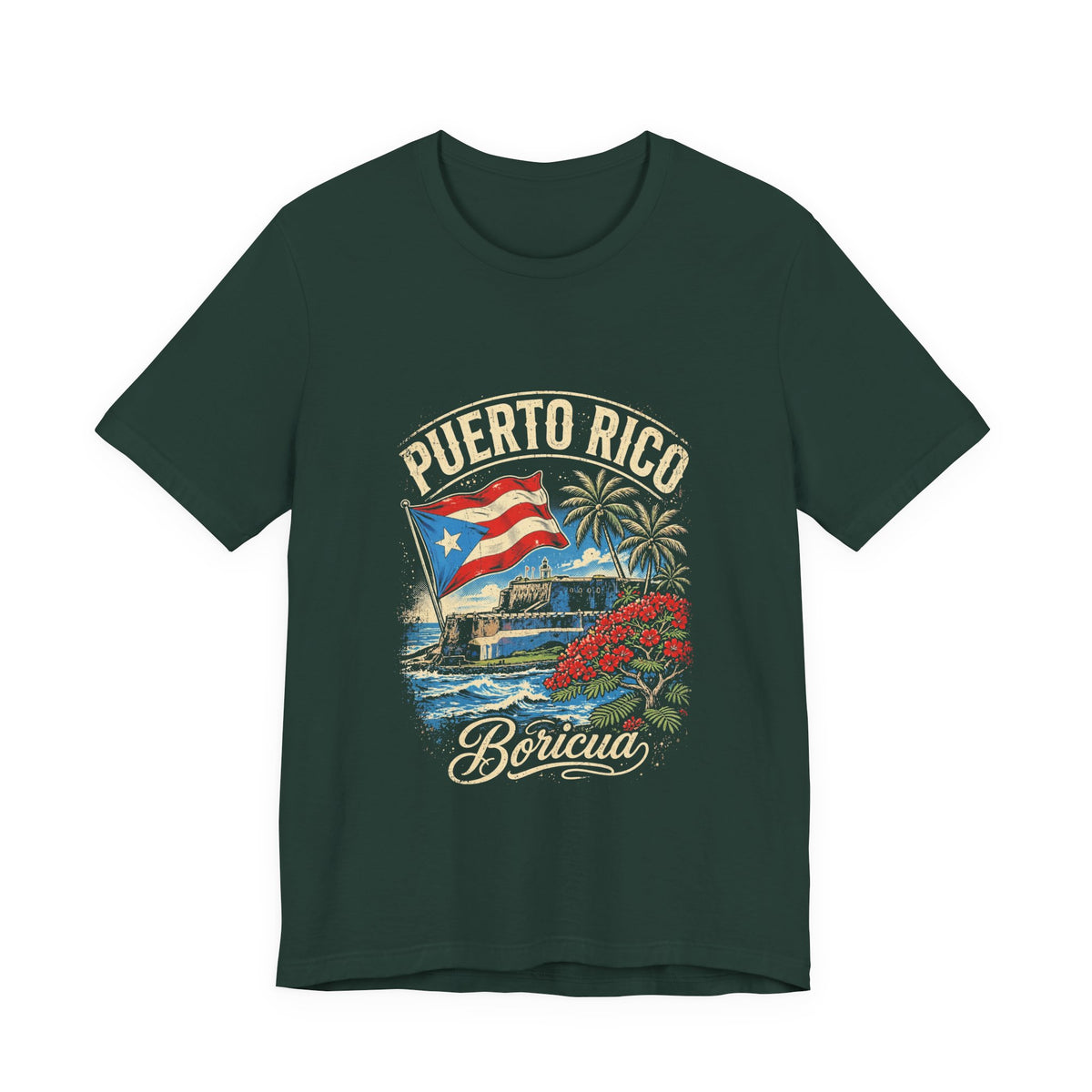 Puerto Rico Vintage Streetwear T-Shirt