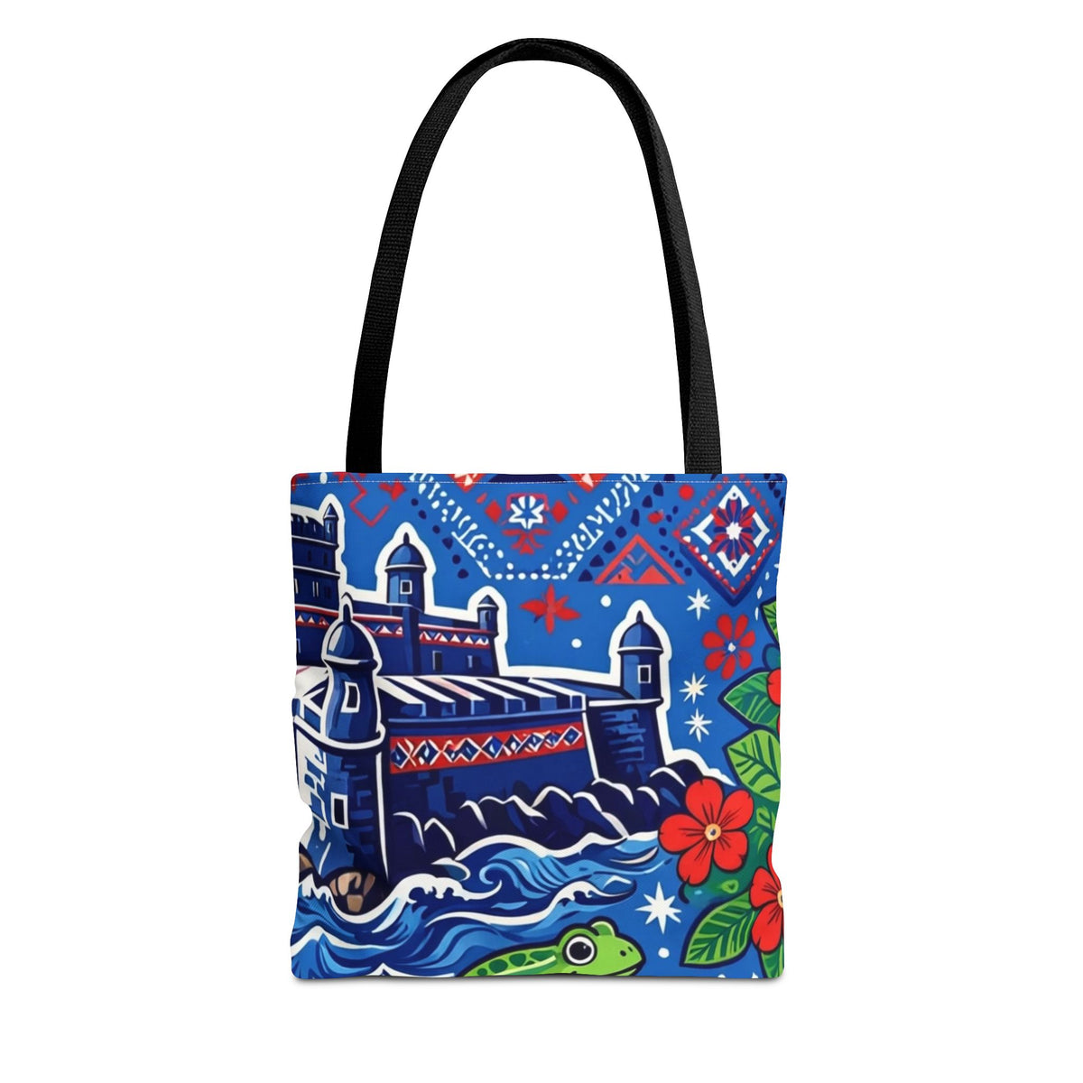 Puerto Rico El Morro & Coquí Tote Bag
