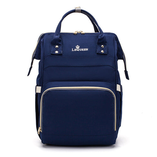 ALLFASHION™ – SmartBase LEQUEEN Diaper Backpack