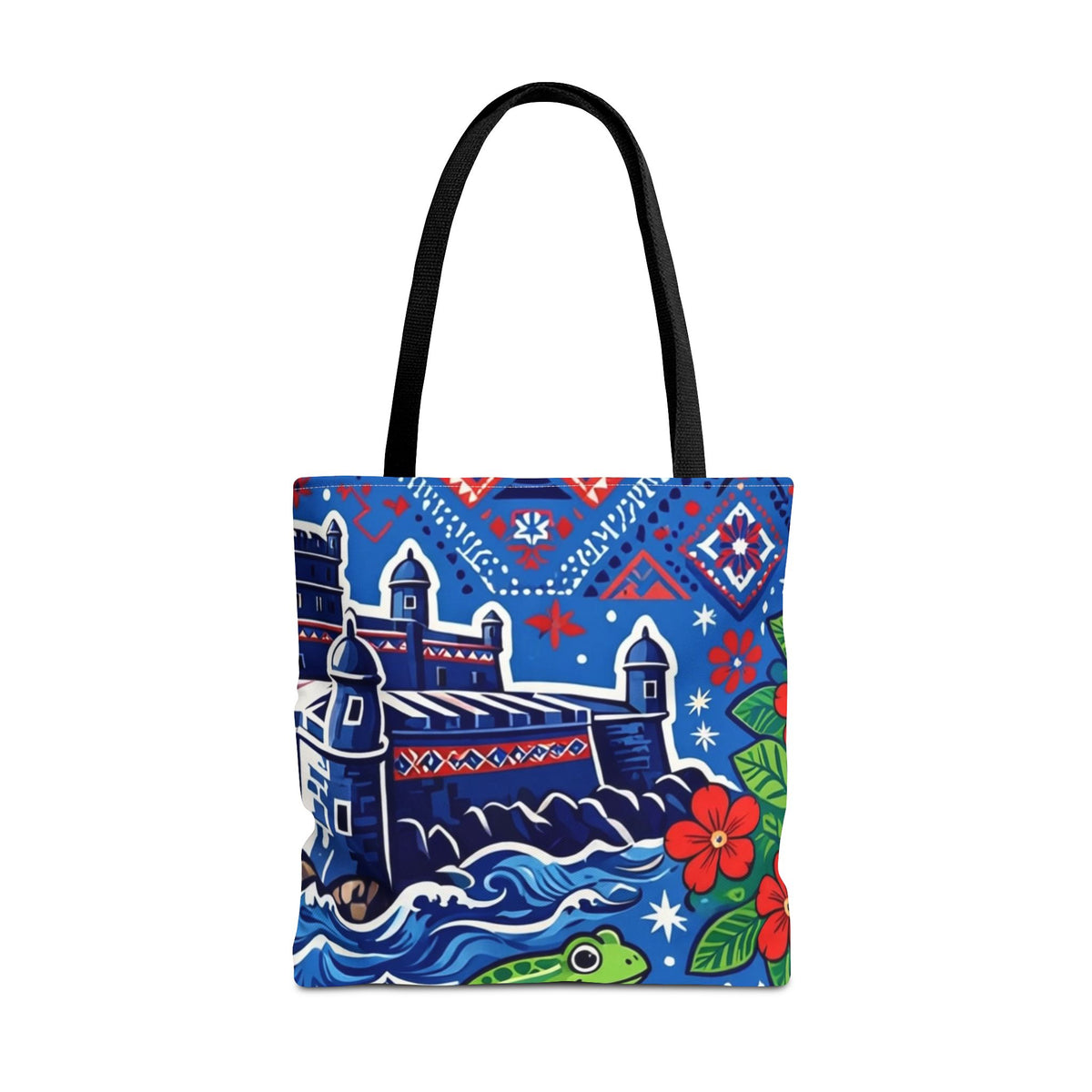 Puerto Rico El Morro & Coquí Tote Bag