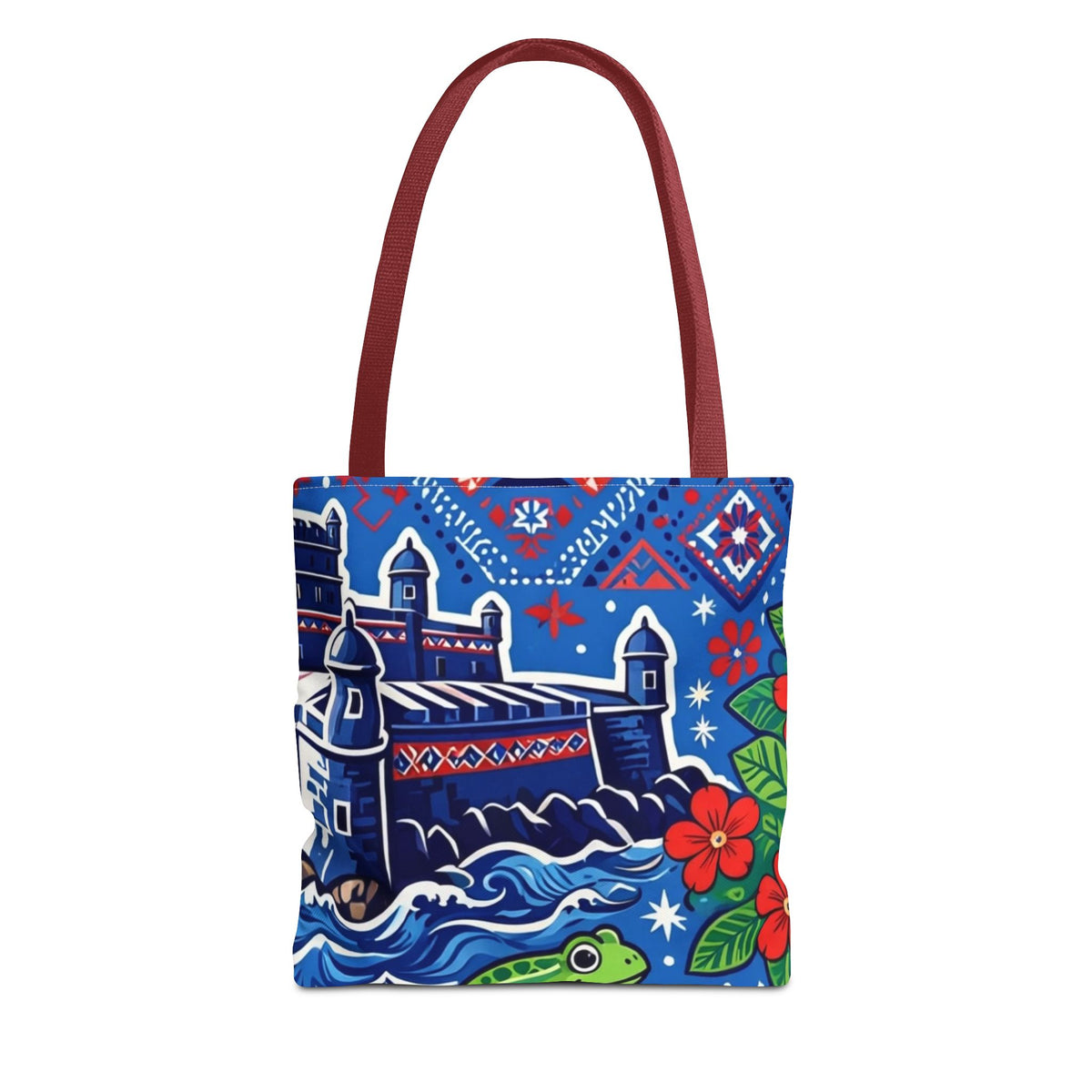 Puerto Rico El Morro & Coquí Tote Bag