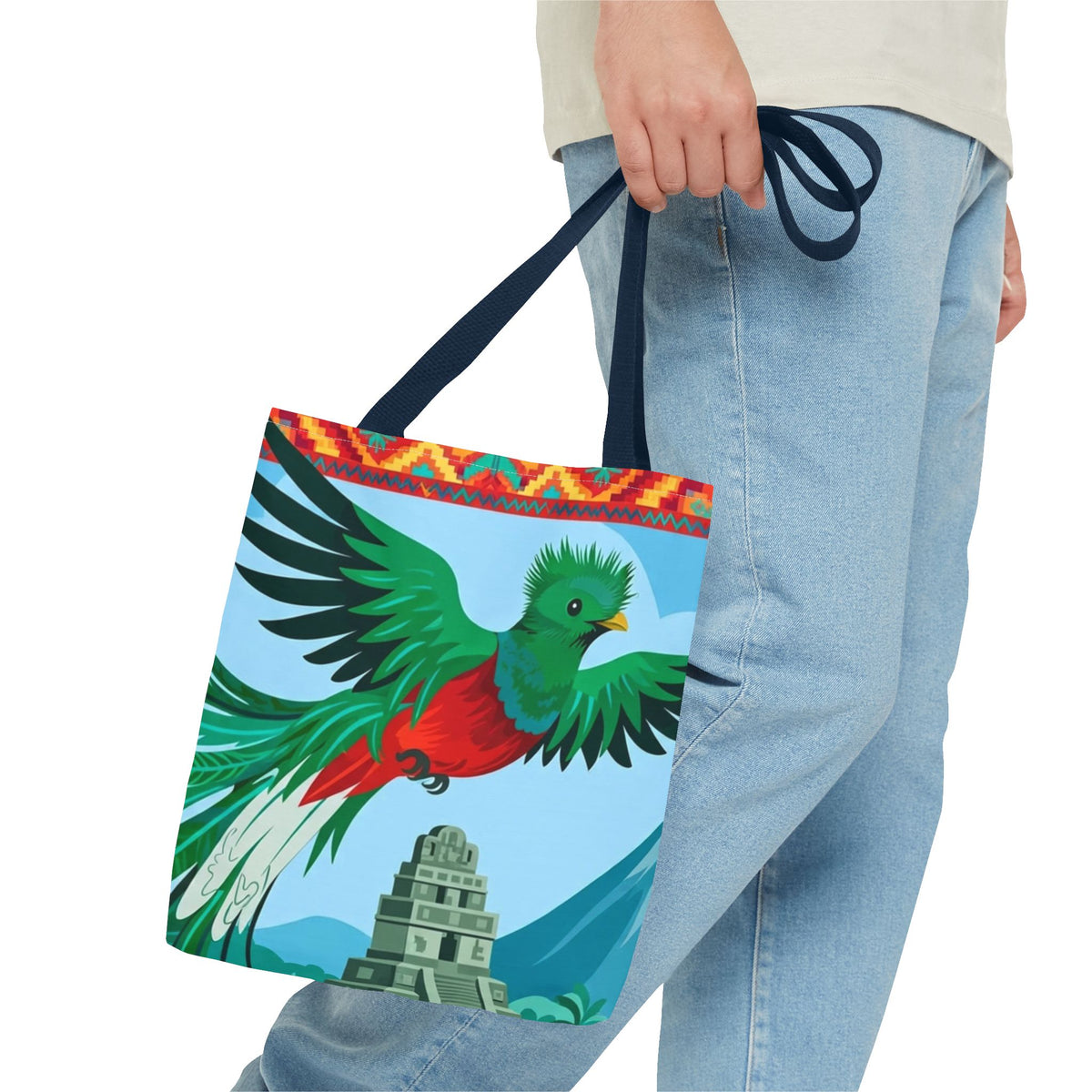 Guatemala Quetzal & Tikal Tote Bag