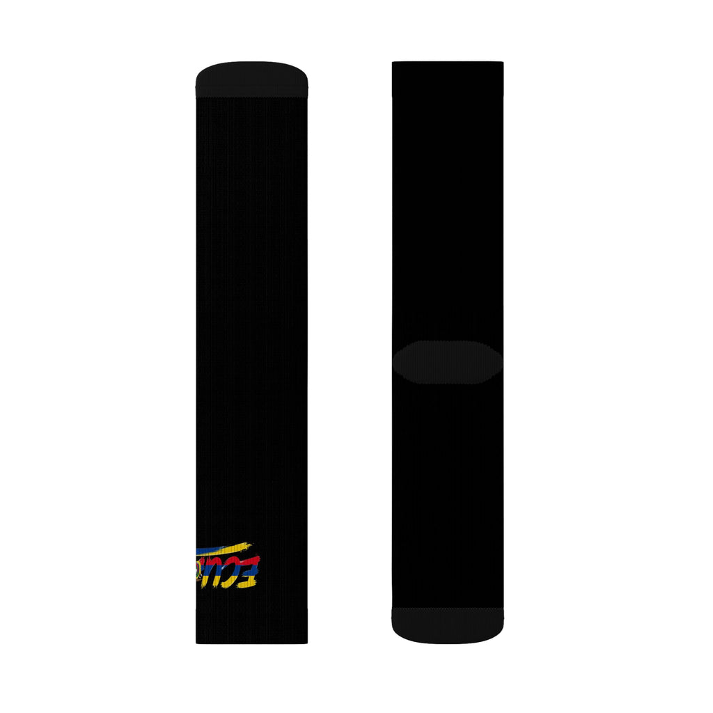 Ecuador Wordmark Socks - Black