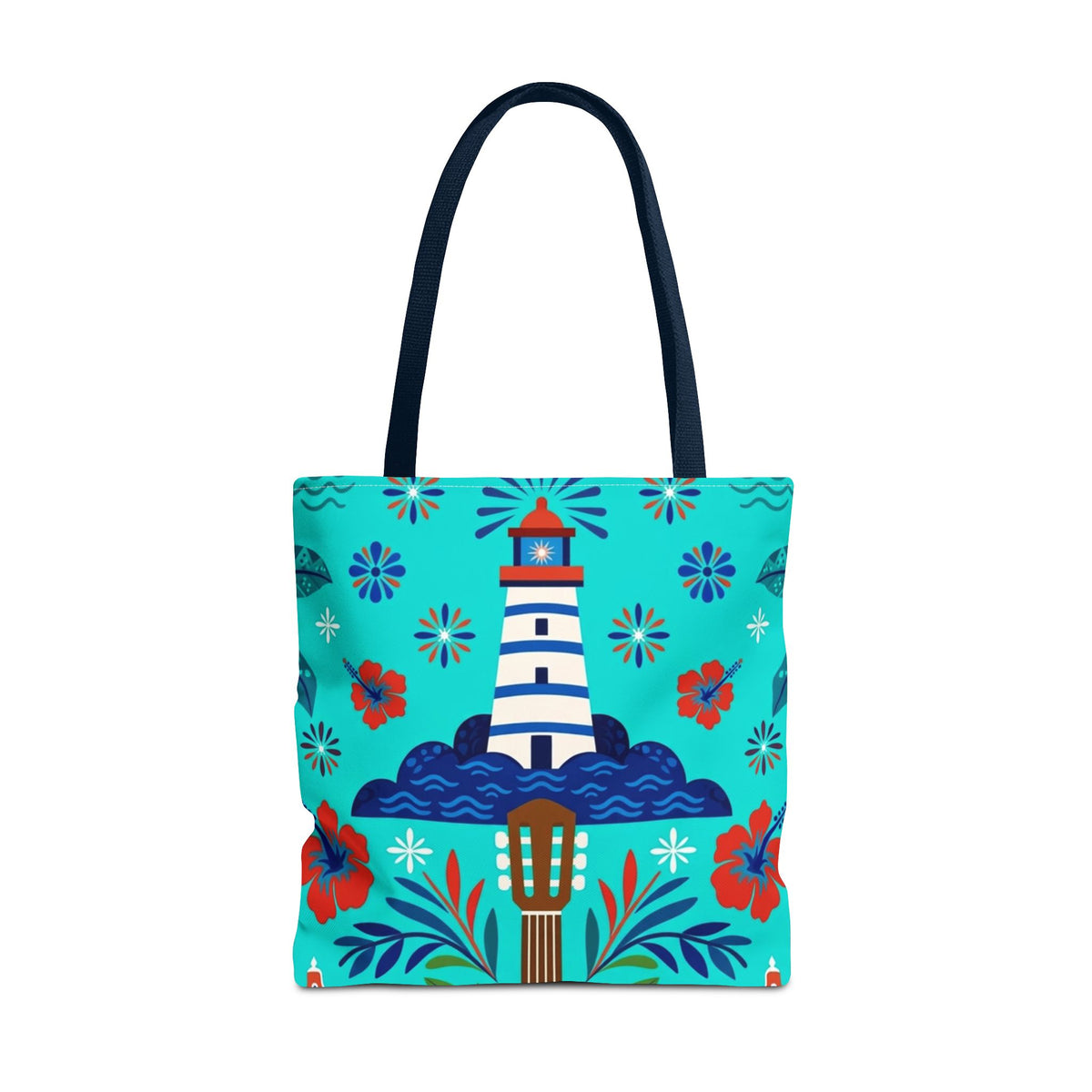 Dominican Republic Guitar & Maracas Tote Bag