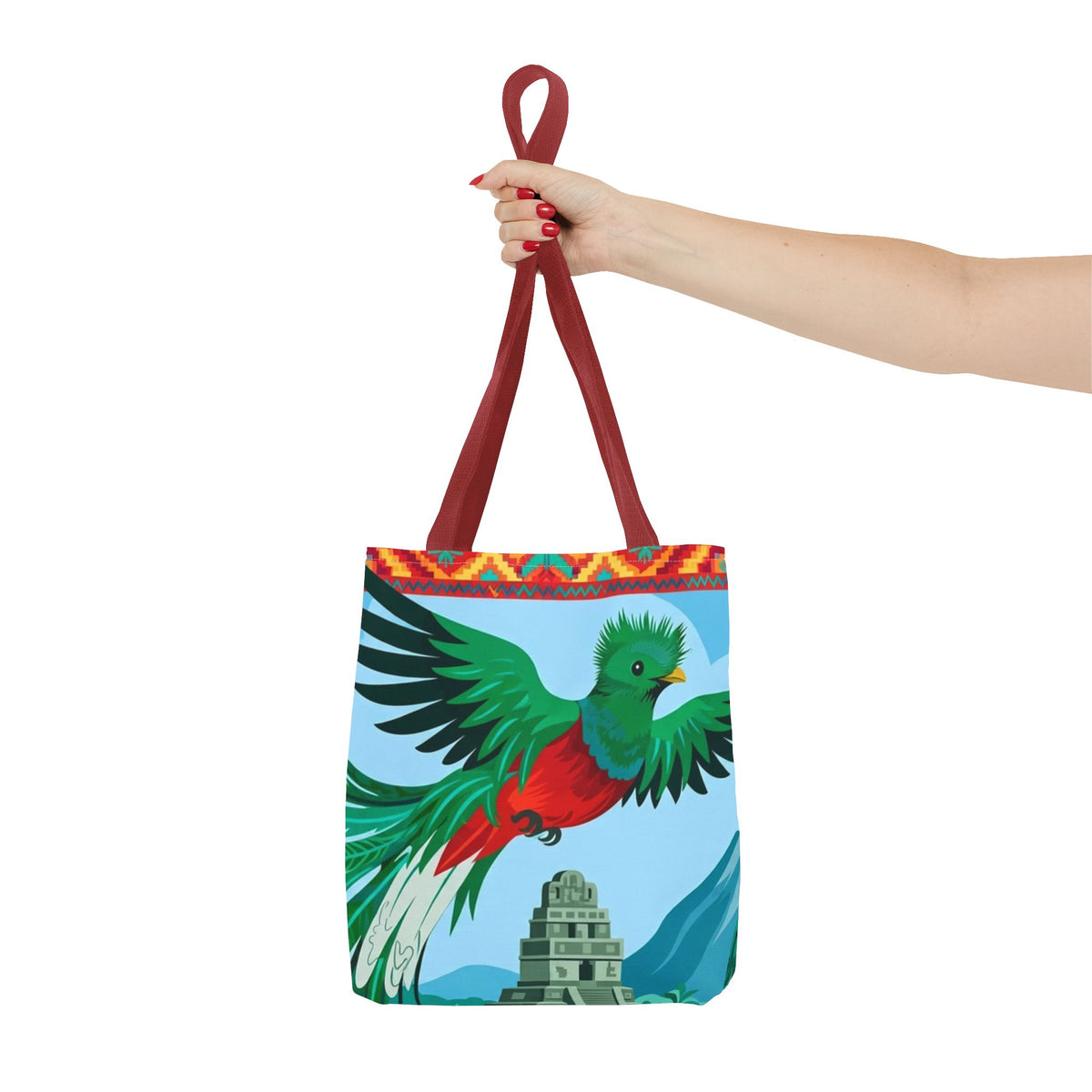 Guatemala Quetzal & Tikal Tote Bag