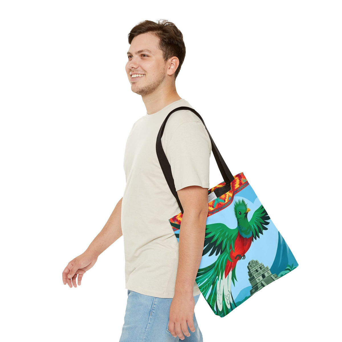 Guatemala Quetzal & Tikal Tote Bag