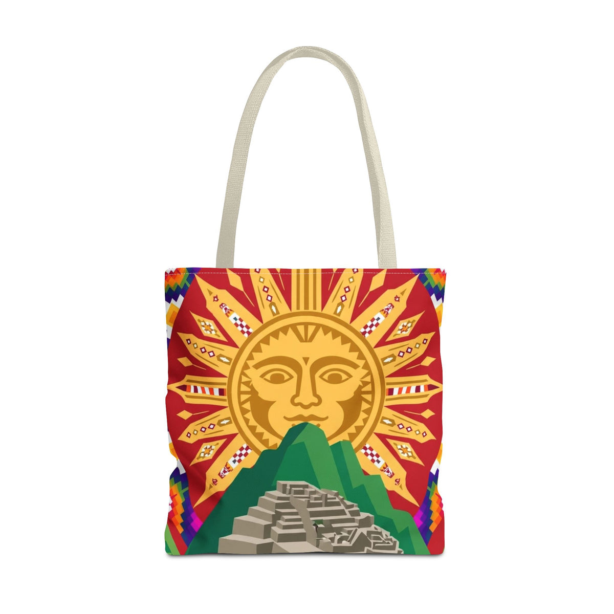 Peru Llama & Machu Picchu Tote Bag