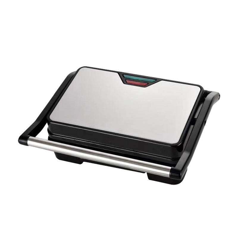 110V 750W Stainless Steel Panini Maker for Home Use