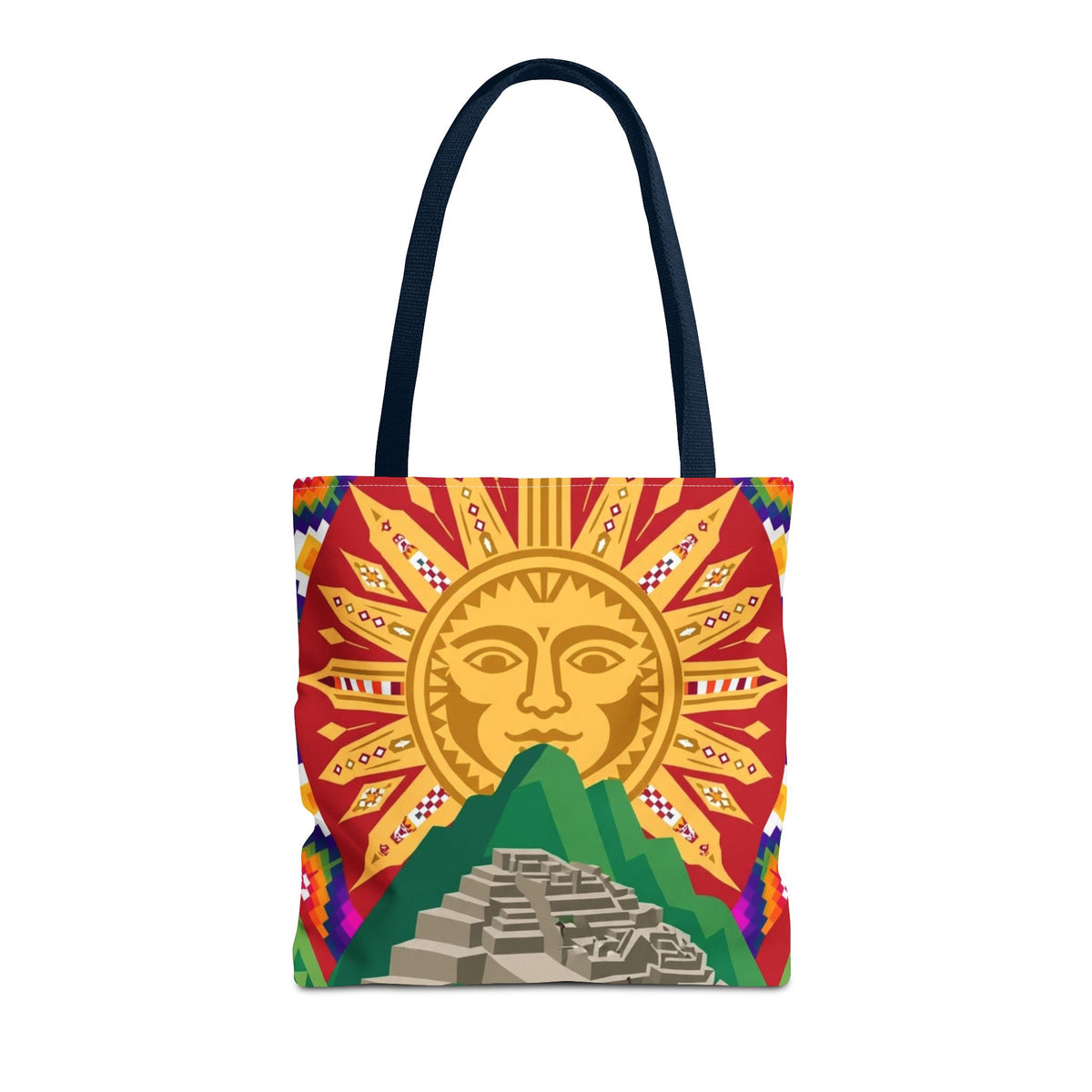 Peru Llama & Machu Picchu Tote Bag