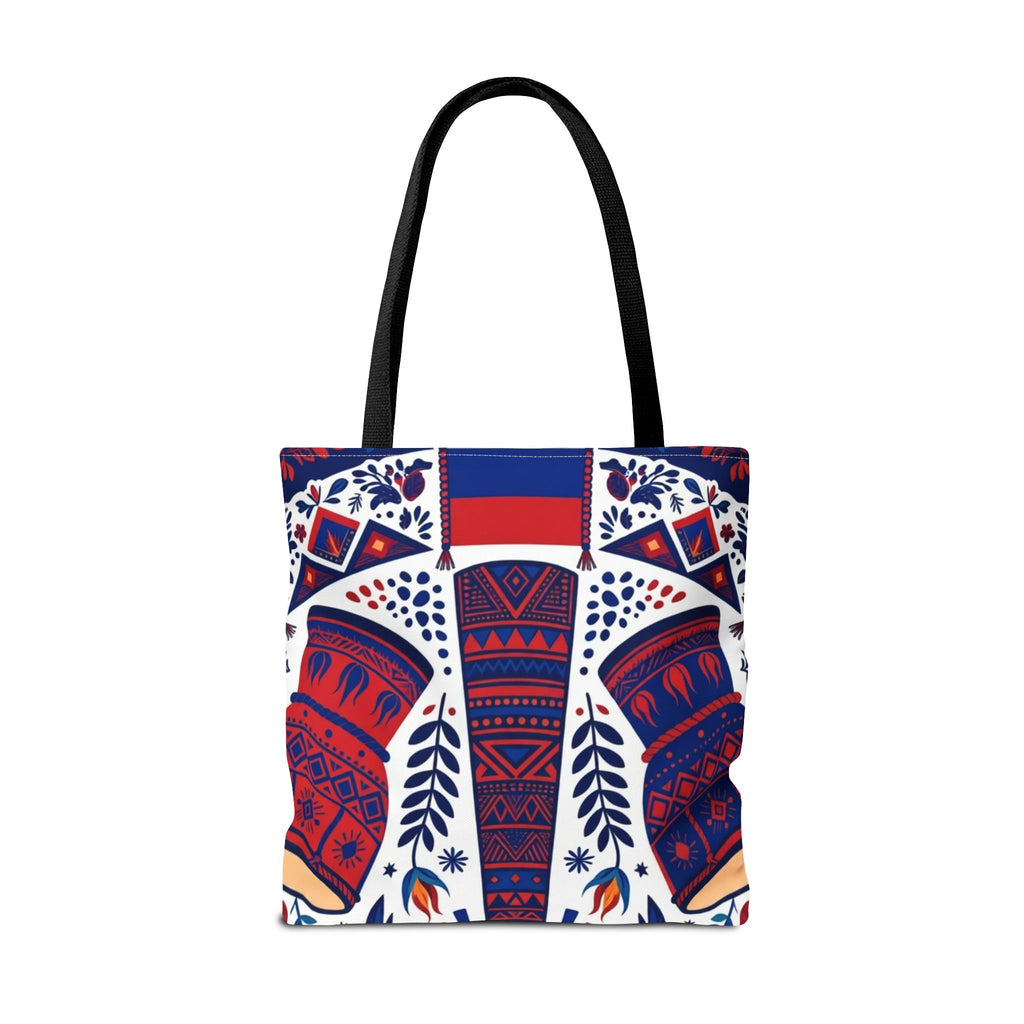 Haiti Palm & Drums Tote Bag
