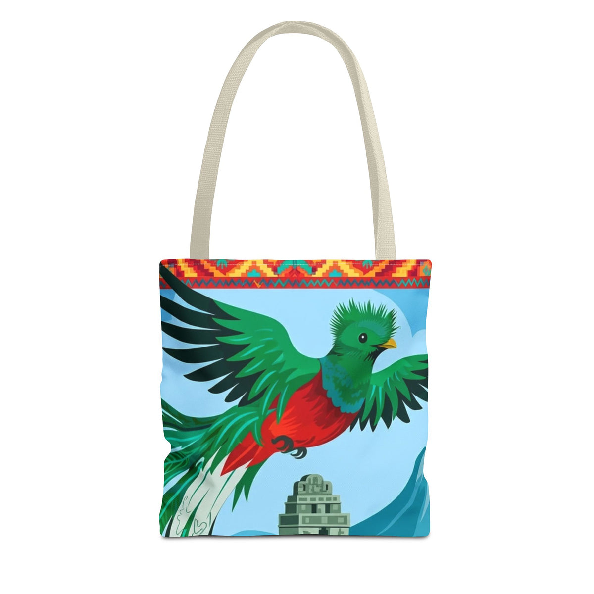 Guatemala Quetzal & Tikal Tote Bag