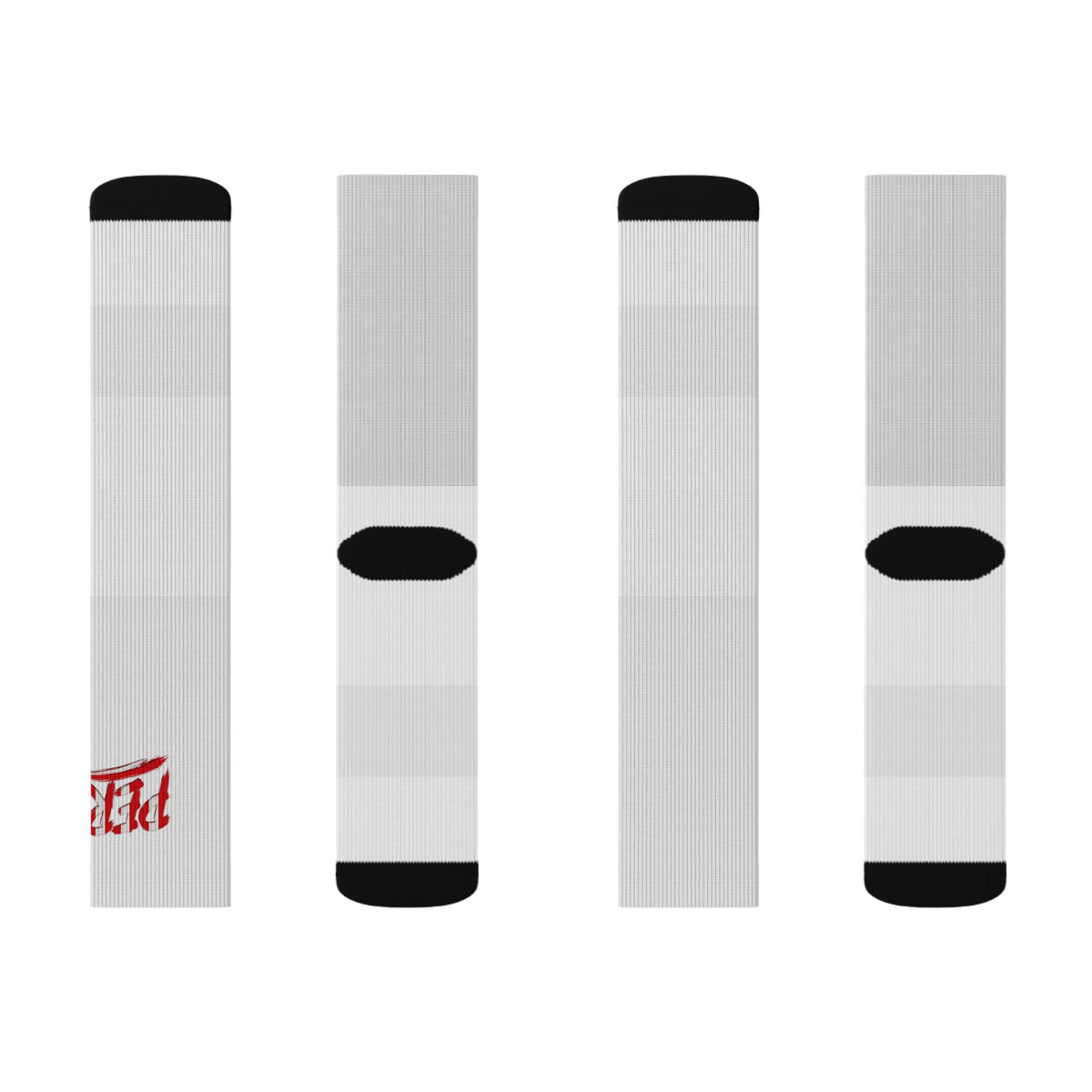 Peru Wordmark Socks - White