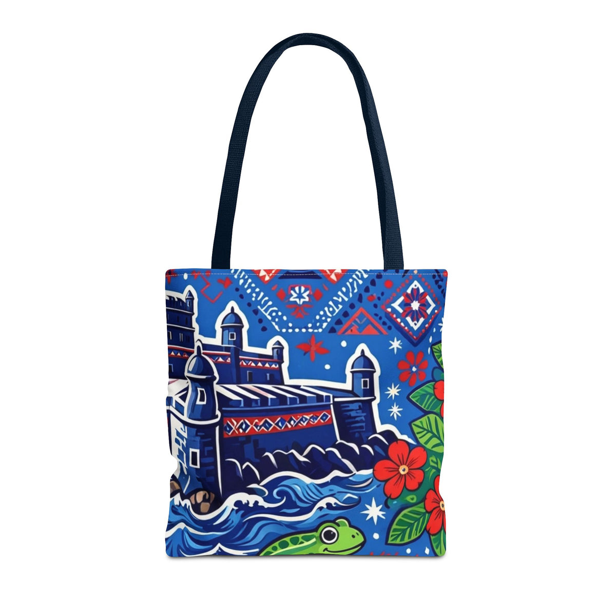 Puerto Rico El Morro & Coquí Tote Bag