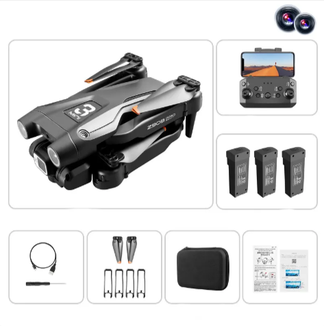 Obstacle-Avoidance Camera Drone Toy