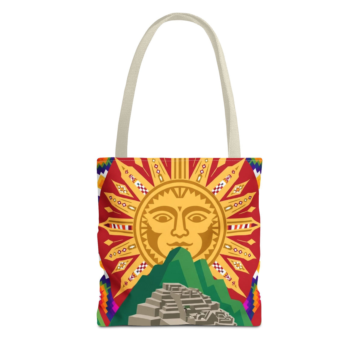 Peru Llama & Machu Picchu Tote Bag