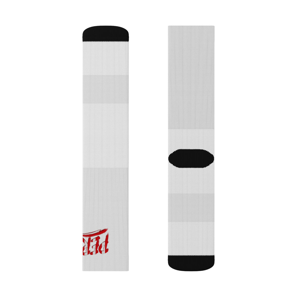 Peru Wordmark Socks - White