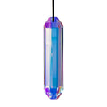 76/120mm Rainbow Reflection Crystal Suncatcher Faceted Glass Chandelier Prism Replacement Pendant Window Hanging Decor