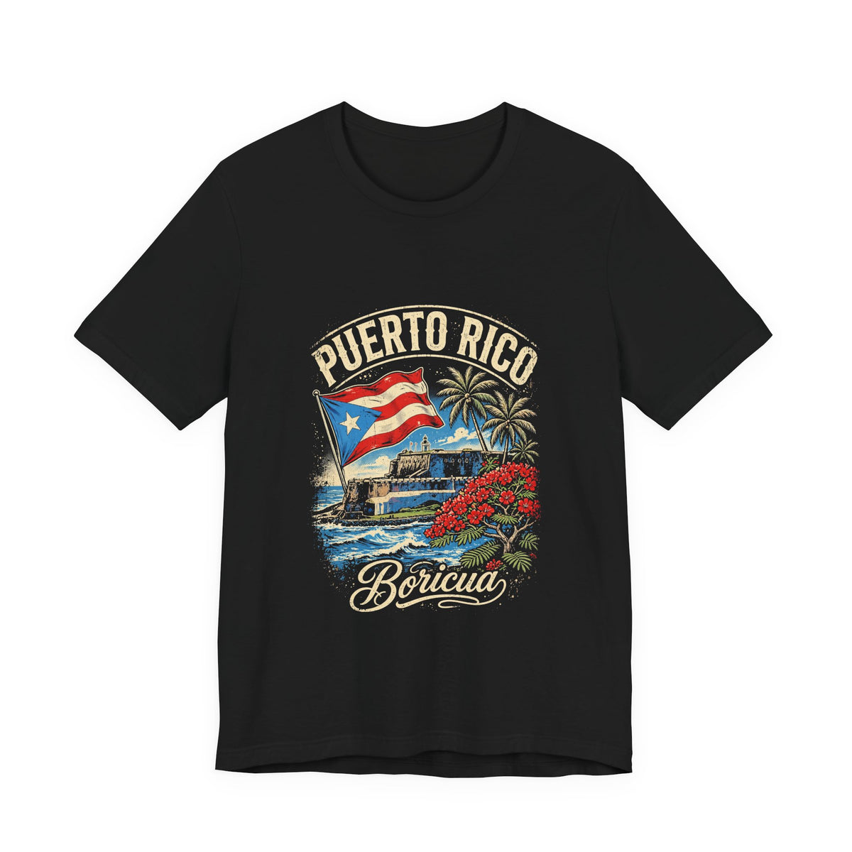 Puerto Rico Vintage Streetwear T-Shirt