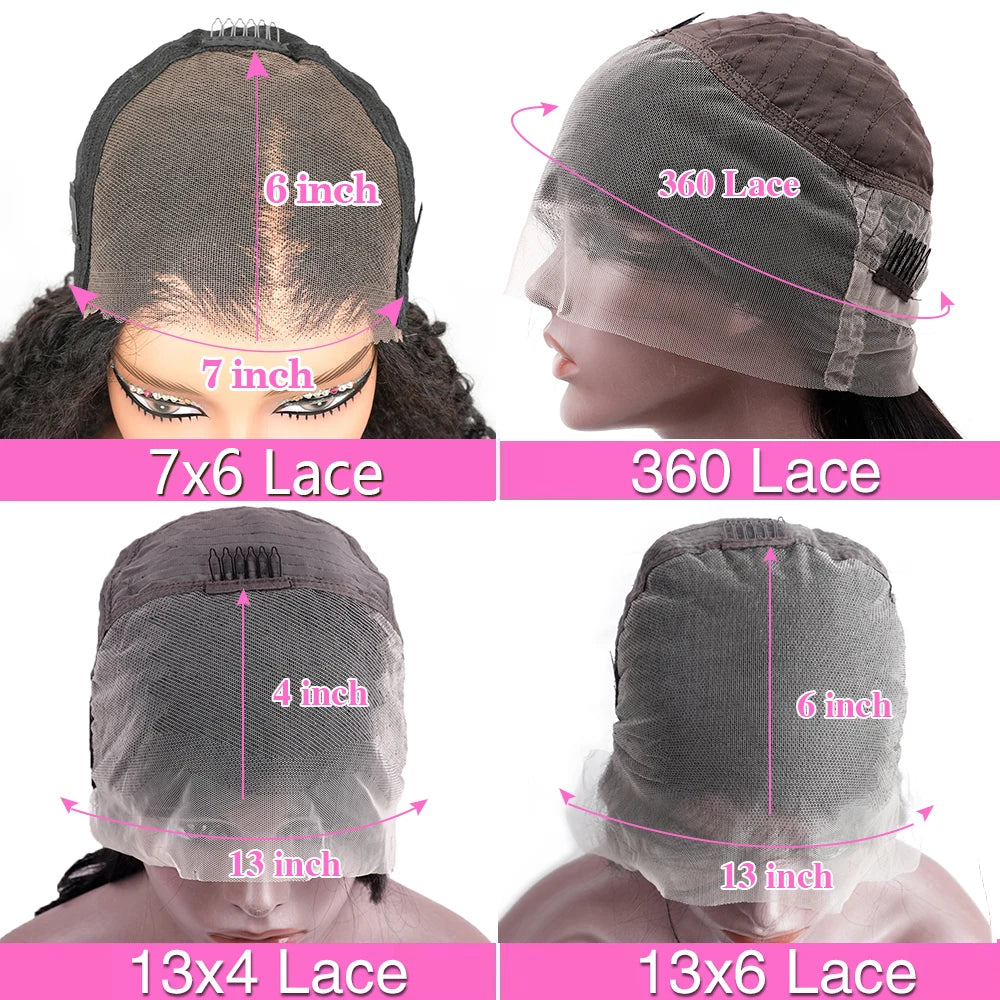 Brazilian Body Wave Raw 220% Density 30 32 Inch 13x6 HD Lace Front
