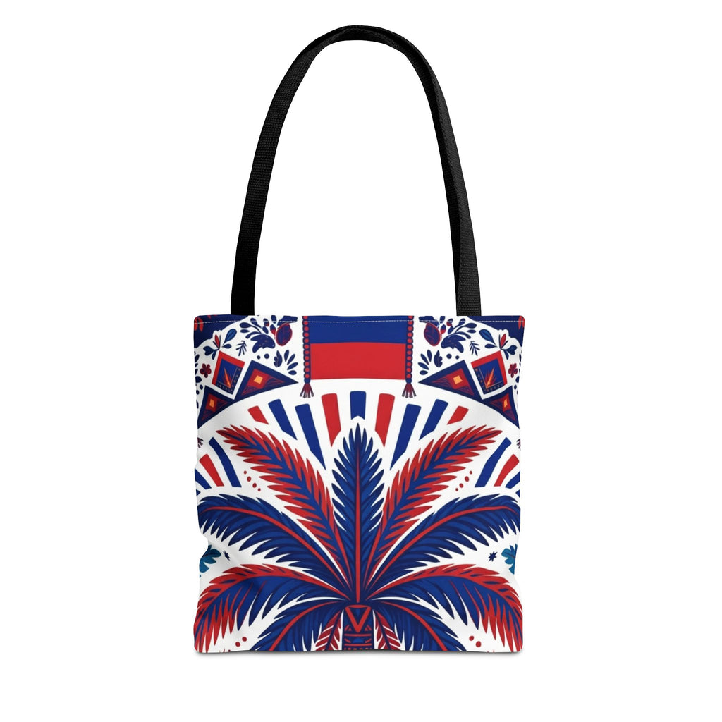 Haiti Palm & Drums Tote Bag