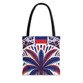 Haiti Palm & Drums Tote Bag