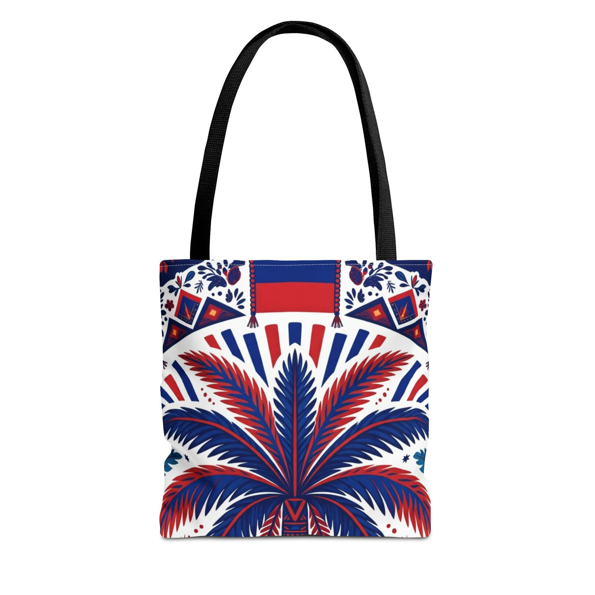 Haiti Palm & Drums Tote Bag