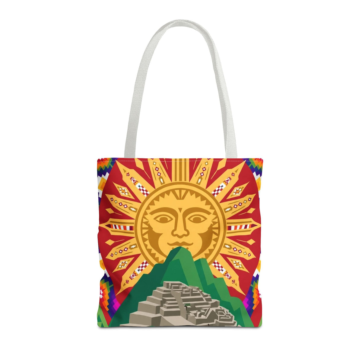 Peru Llama & Machu Picchu Tote Bag