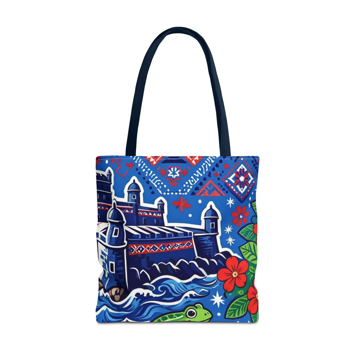 Puerto Rico El Morro & Coquí Tote Bag