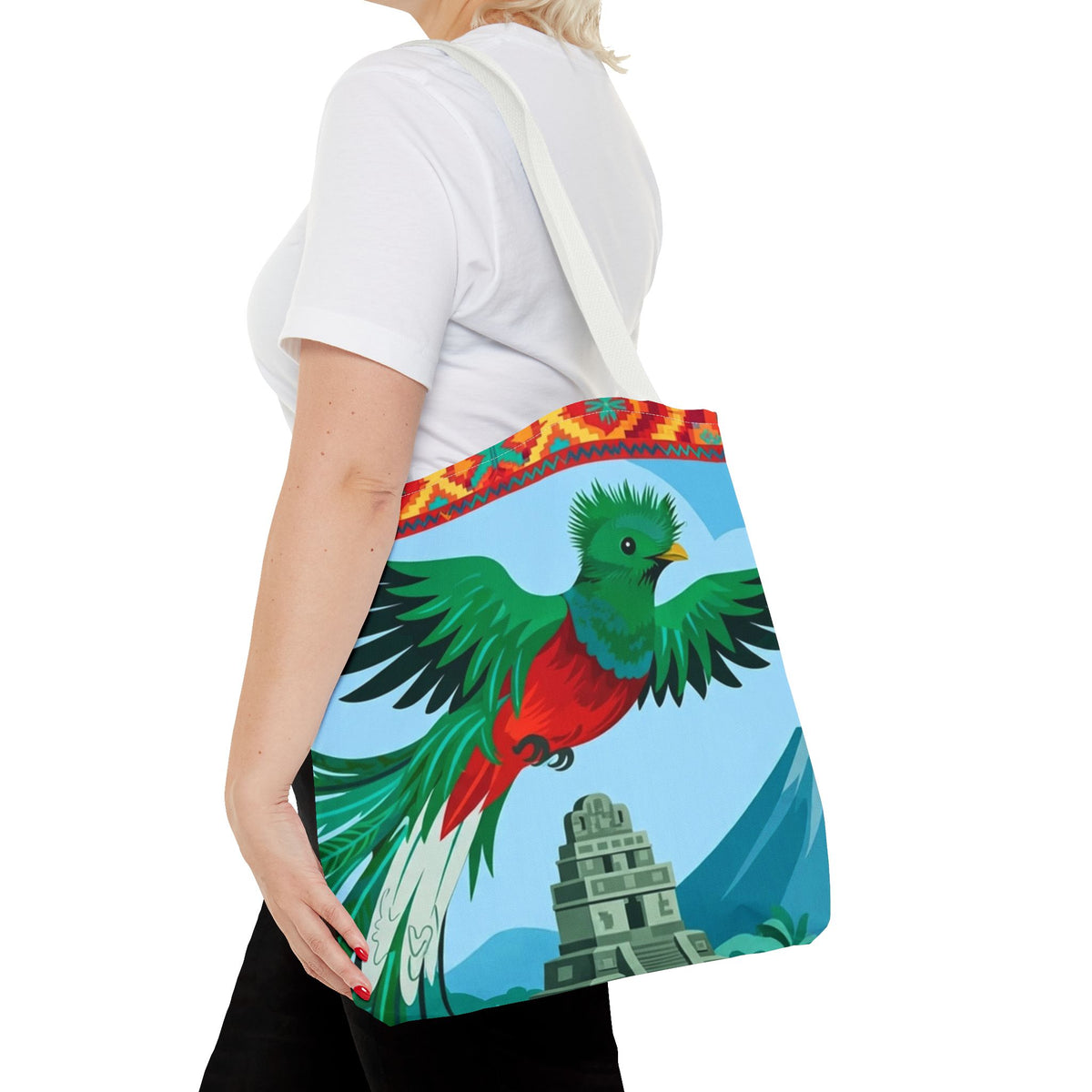 Guatemala Quetzal & Tikal Tote Bag