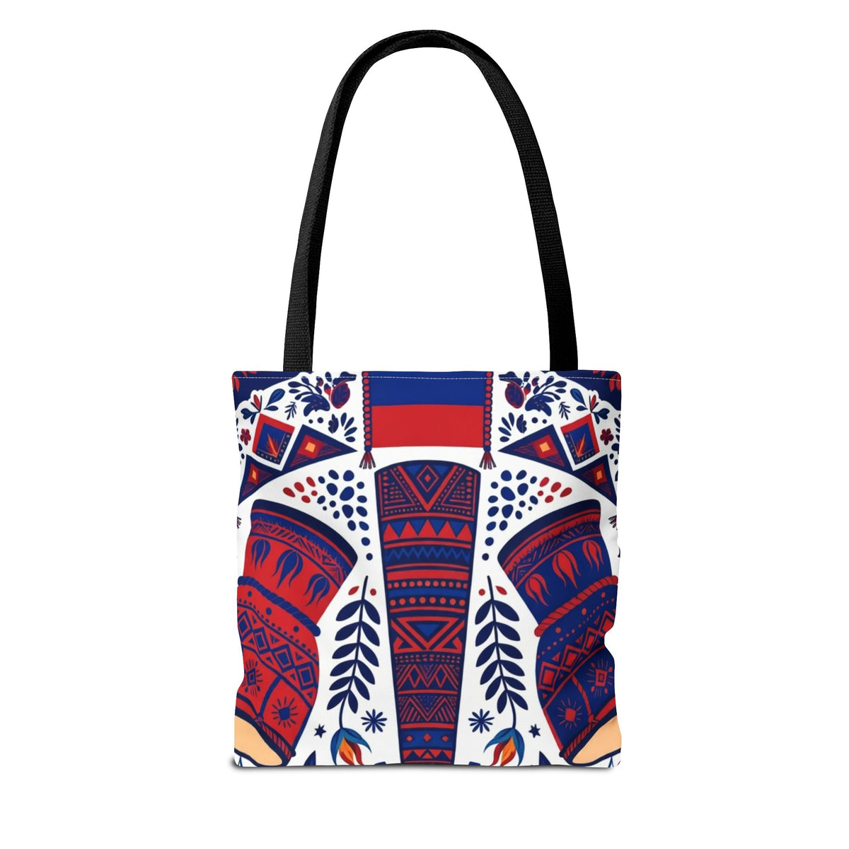 Haiti Palm & Drums Tote Bag